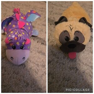 FlipaZoo Purple Plush Toy